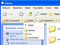 Explorer Menu
